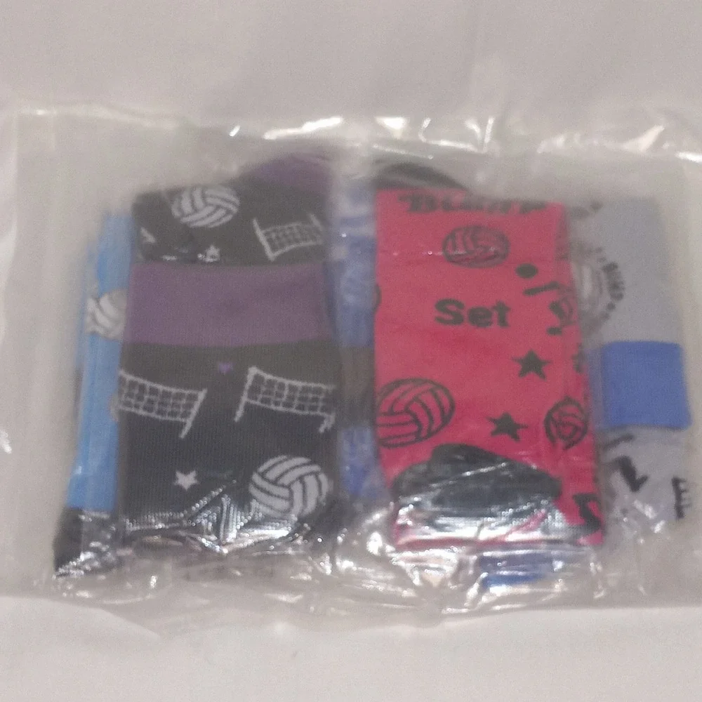 Volleyball Socks Knee‎ High Novelty Socks Set Sport Socks Gift for Women